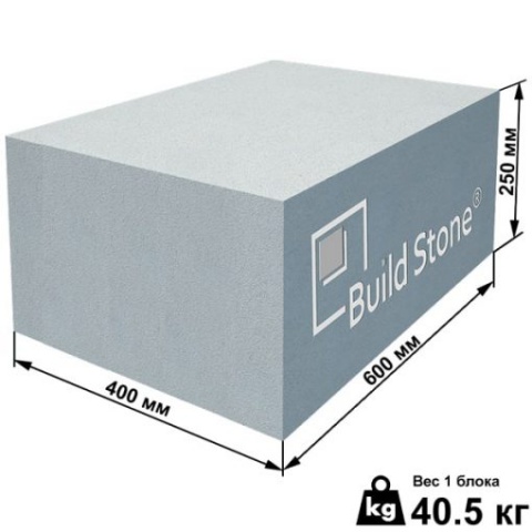 Газобетонный блок Build Stone ГБ-400